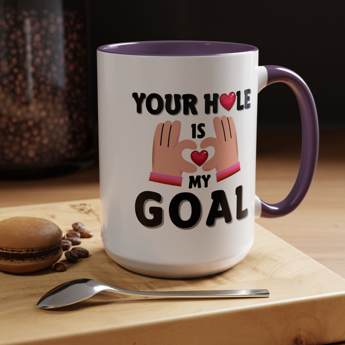 Adult Mug - Your Hole Is My Goal