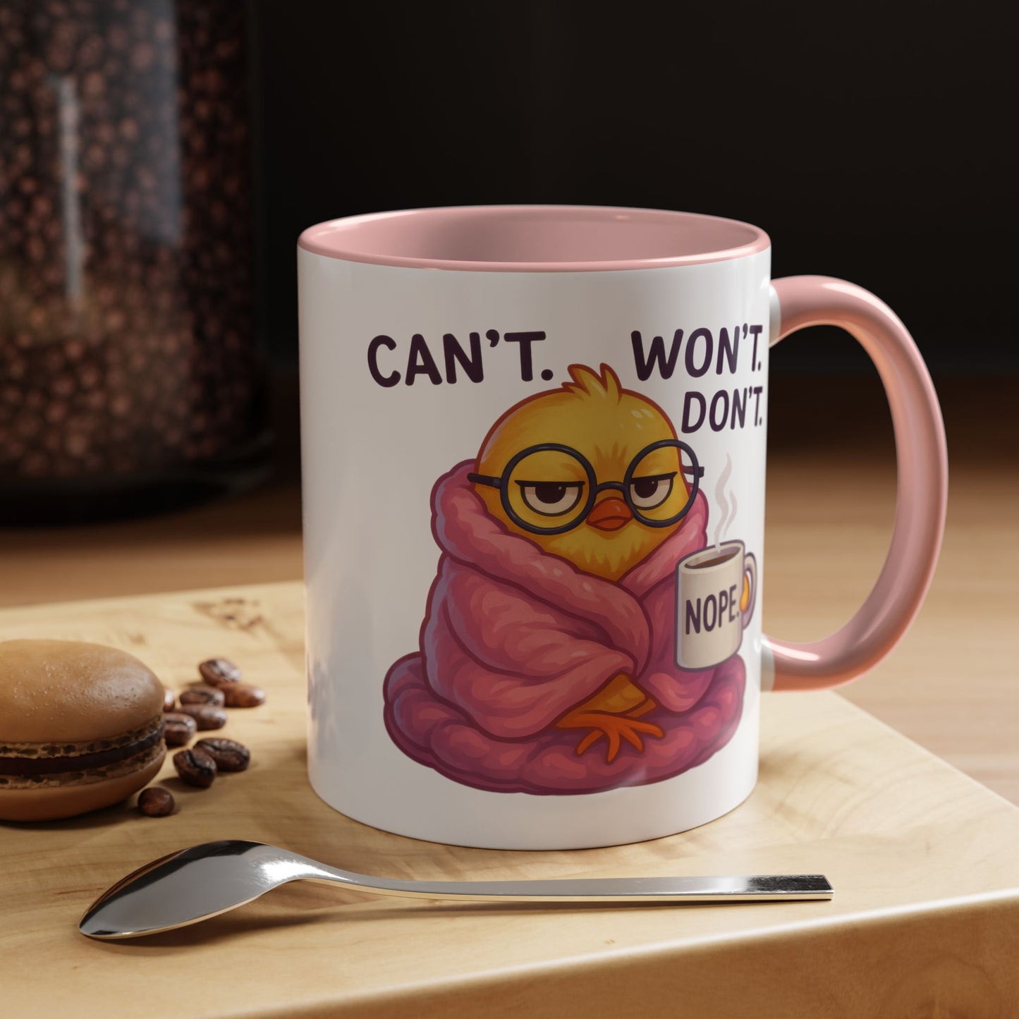 Office Mug - Can't Won't Don't