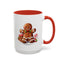 Christmas Mug - Gingerbread Man Cookies and Candy