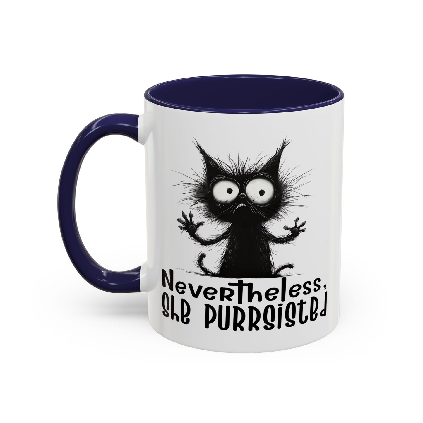 Animal Mug - Nevertheless, She Purrsisted