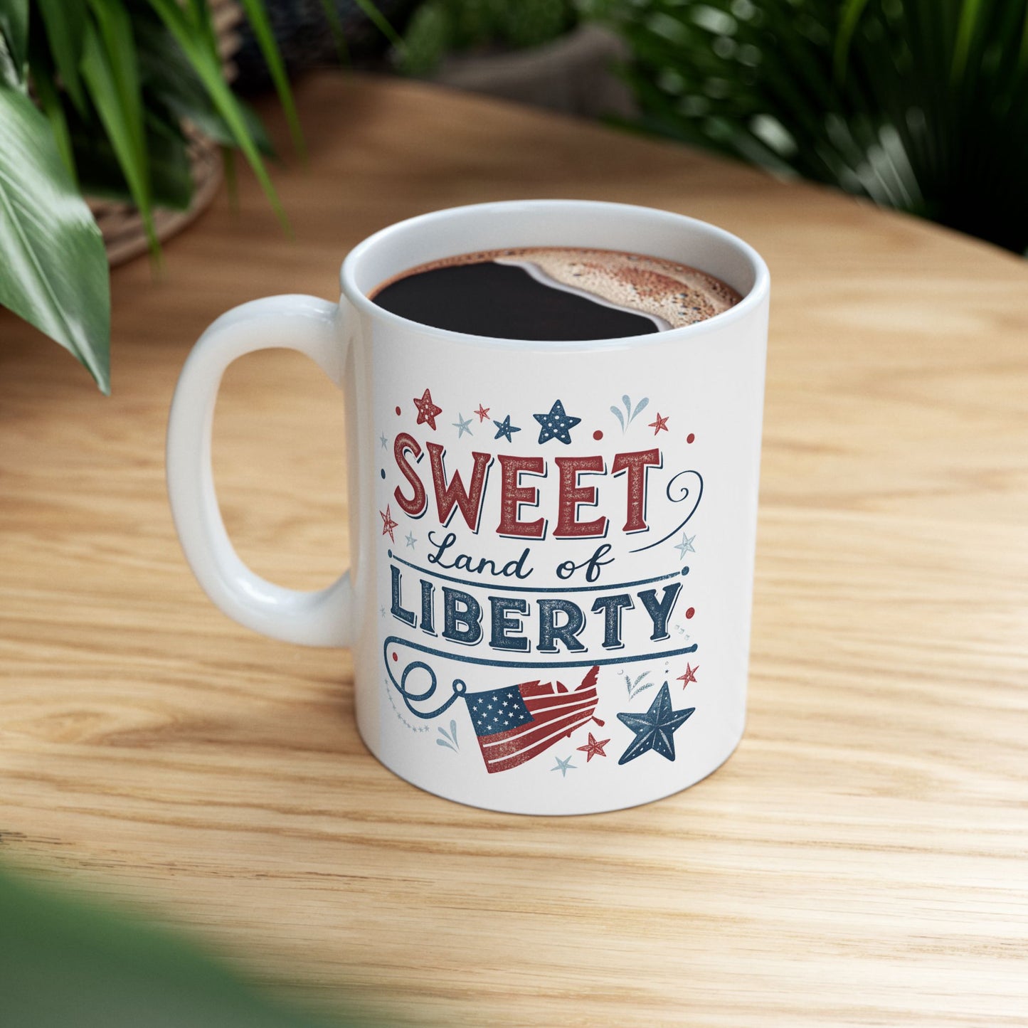 4th of July Mug - Sweet Land of Liberty