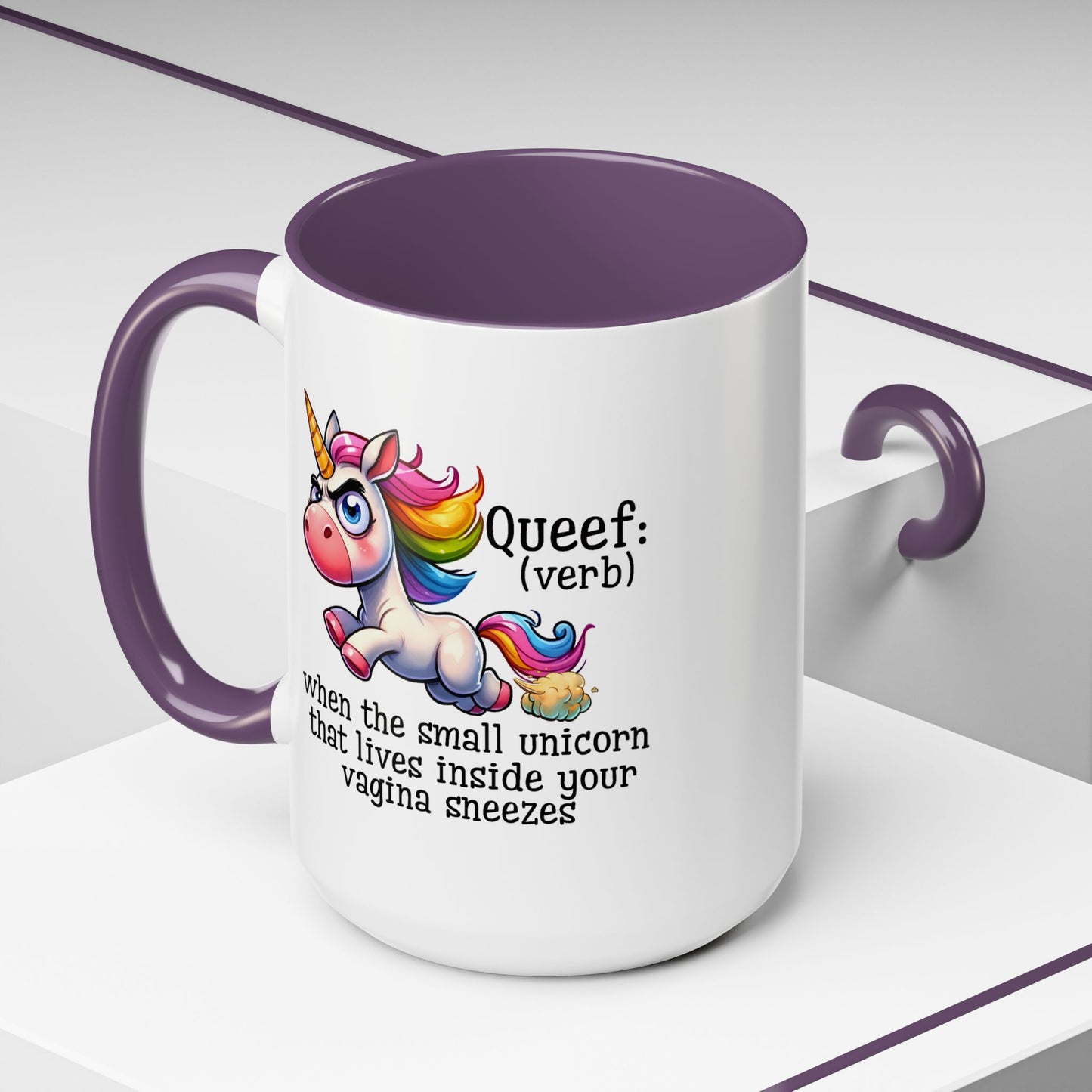Adult Mug - Queef Unicorn