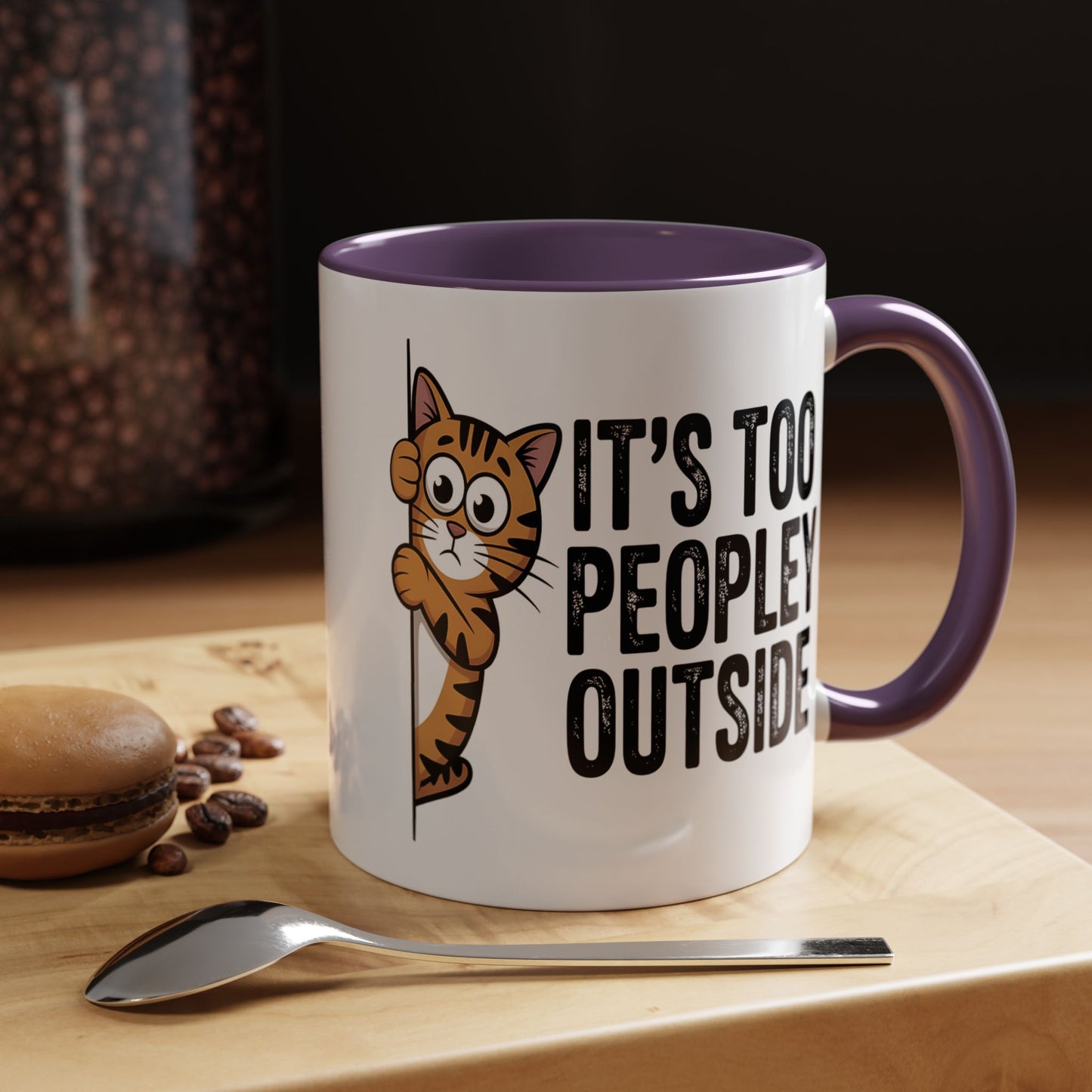 Animal Mug - It's Too Peopley Outside