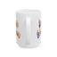 Birthday Mug - Happy Birthday Letter Candles