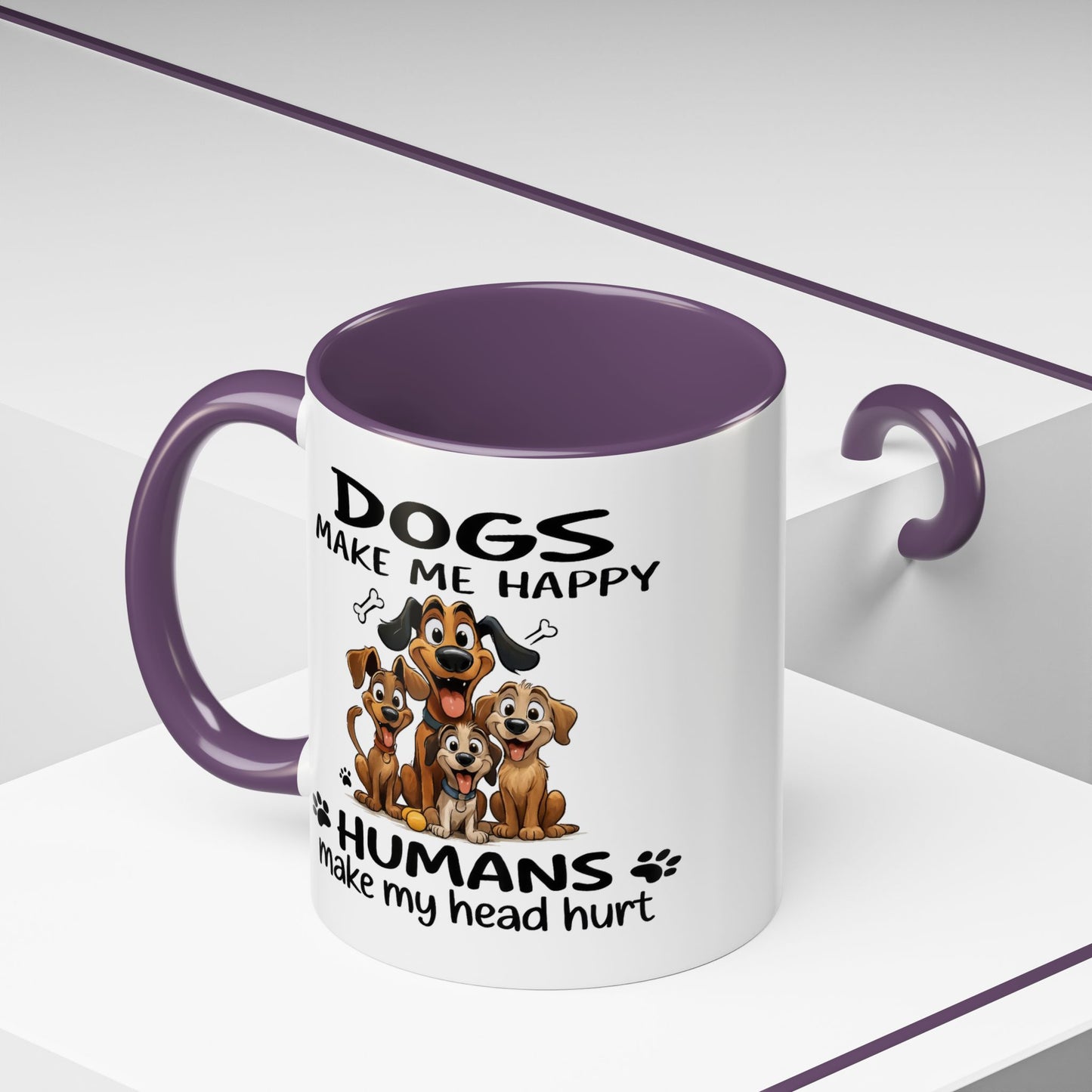 Animal Mug - Dogs Make Me Happy