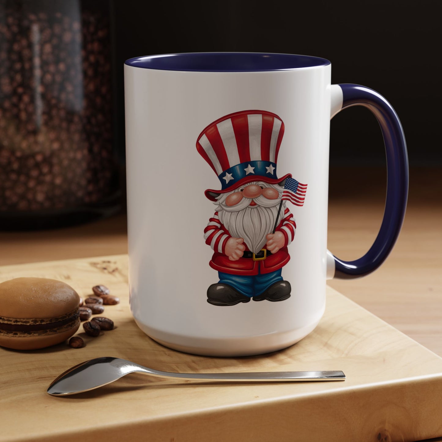 4th of July Mug - American Gnome 11