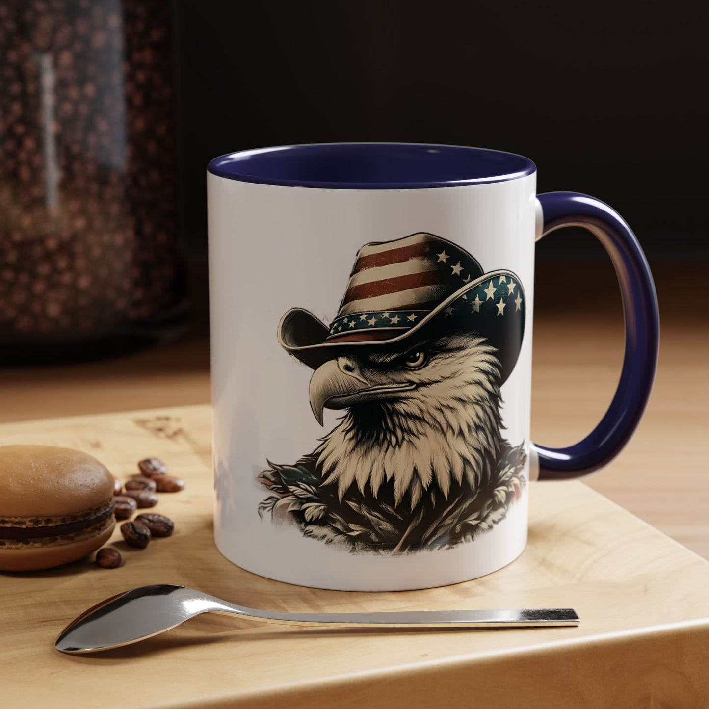 4th of July Mug - American Bald Eagle Flag 5
