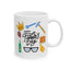 Father's Day Mug -  Happy Father's Day Collage