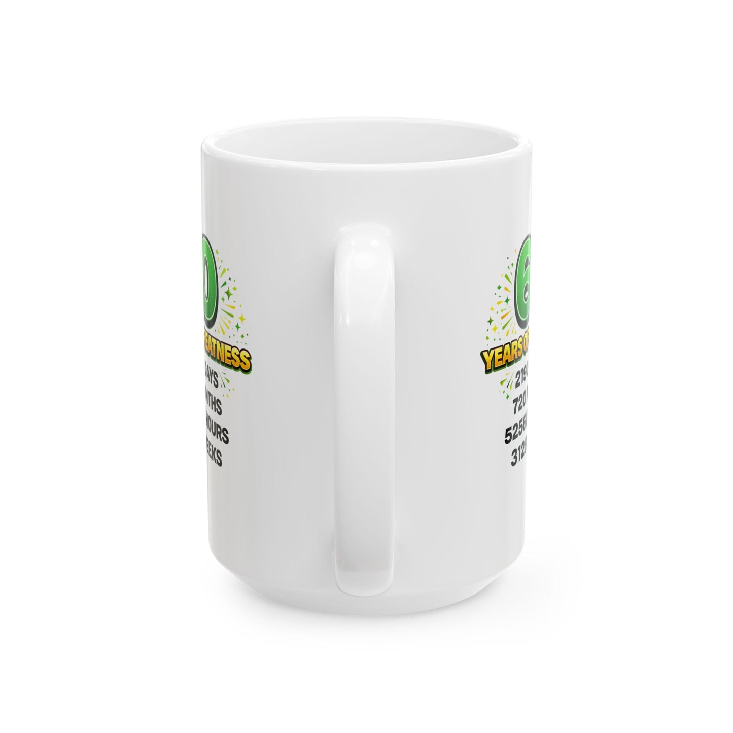 Birthday Mug - 60 Years of Greatness