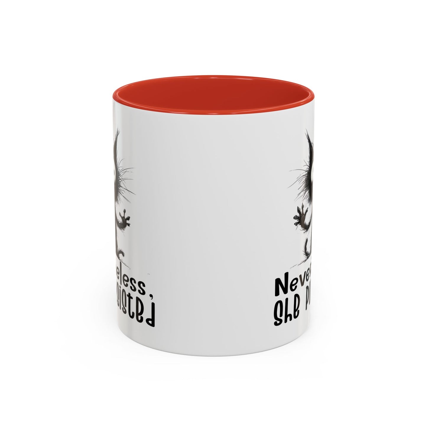 Animal Mug - Nevertheless, She Purrsisted