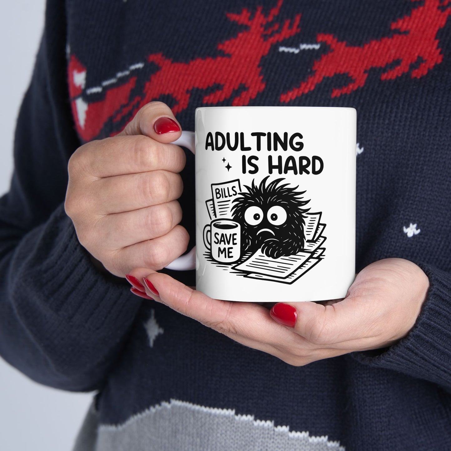 Office Mug - Adulting Is Hard