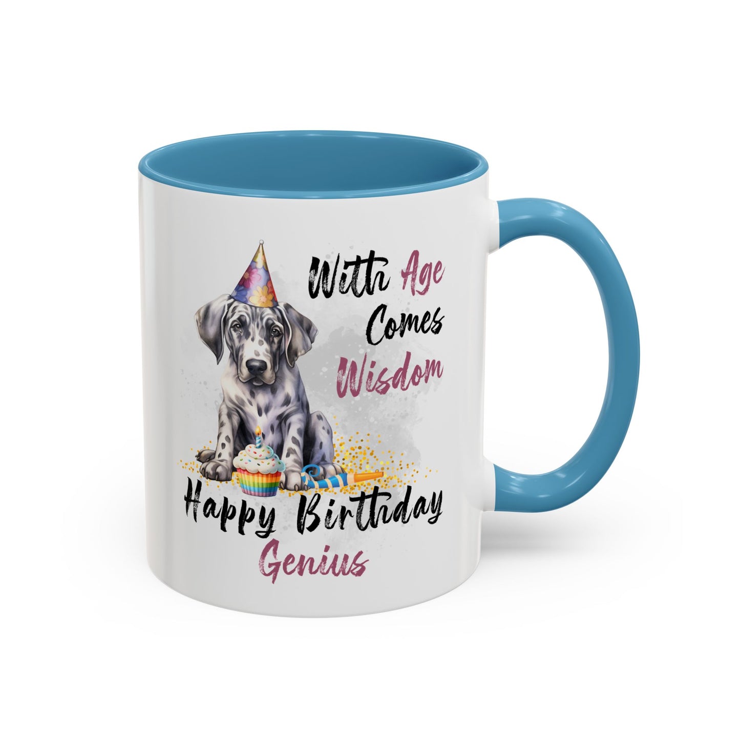 Birthday Mug - With Age Comes Wisdom