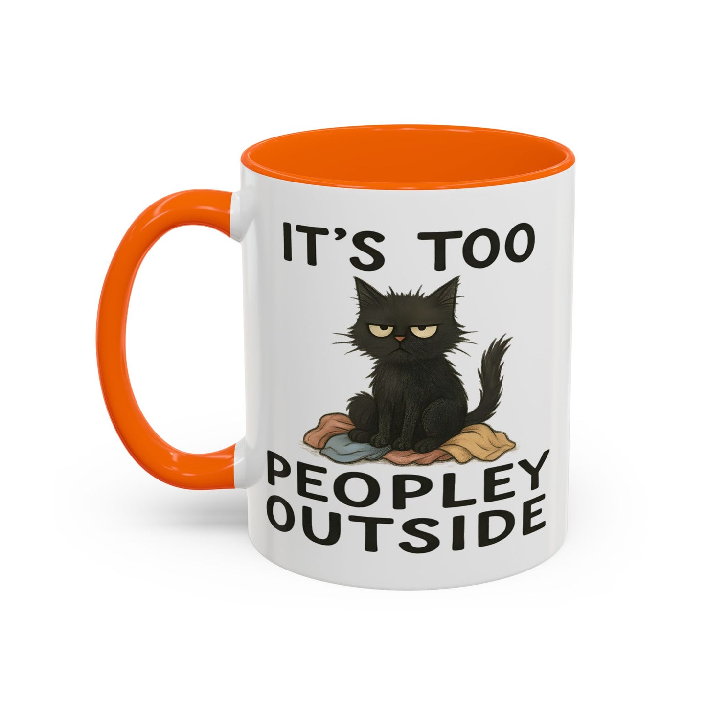 Animal Mug - It's Too Peopley Outside