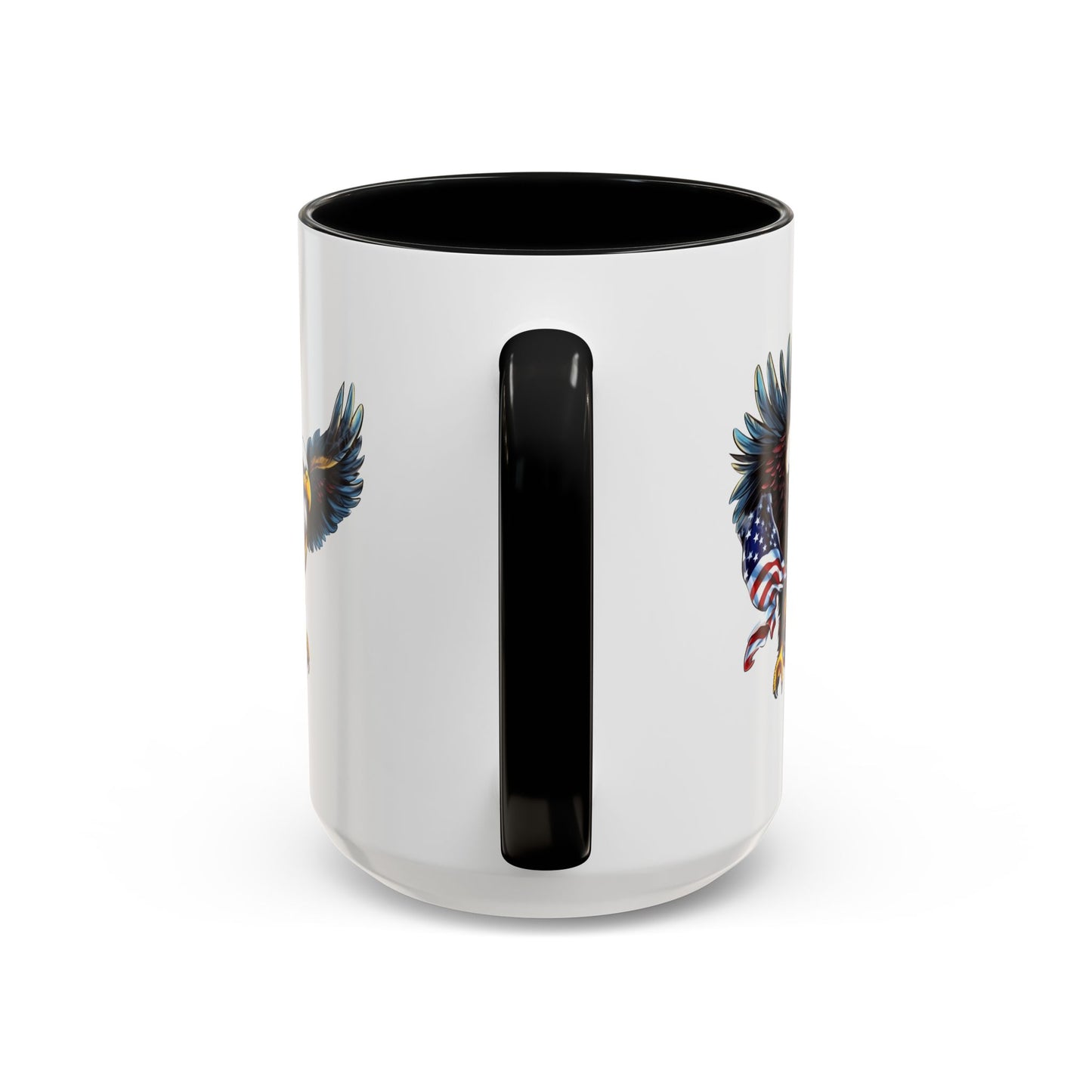 4th of July Mug - American Bald Eagle Flag 7