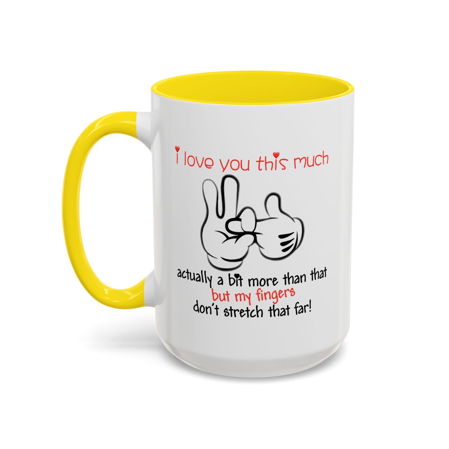 Adult Mug - I Love You This Much