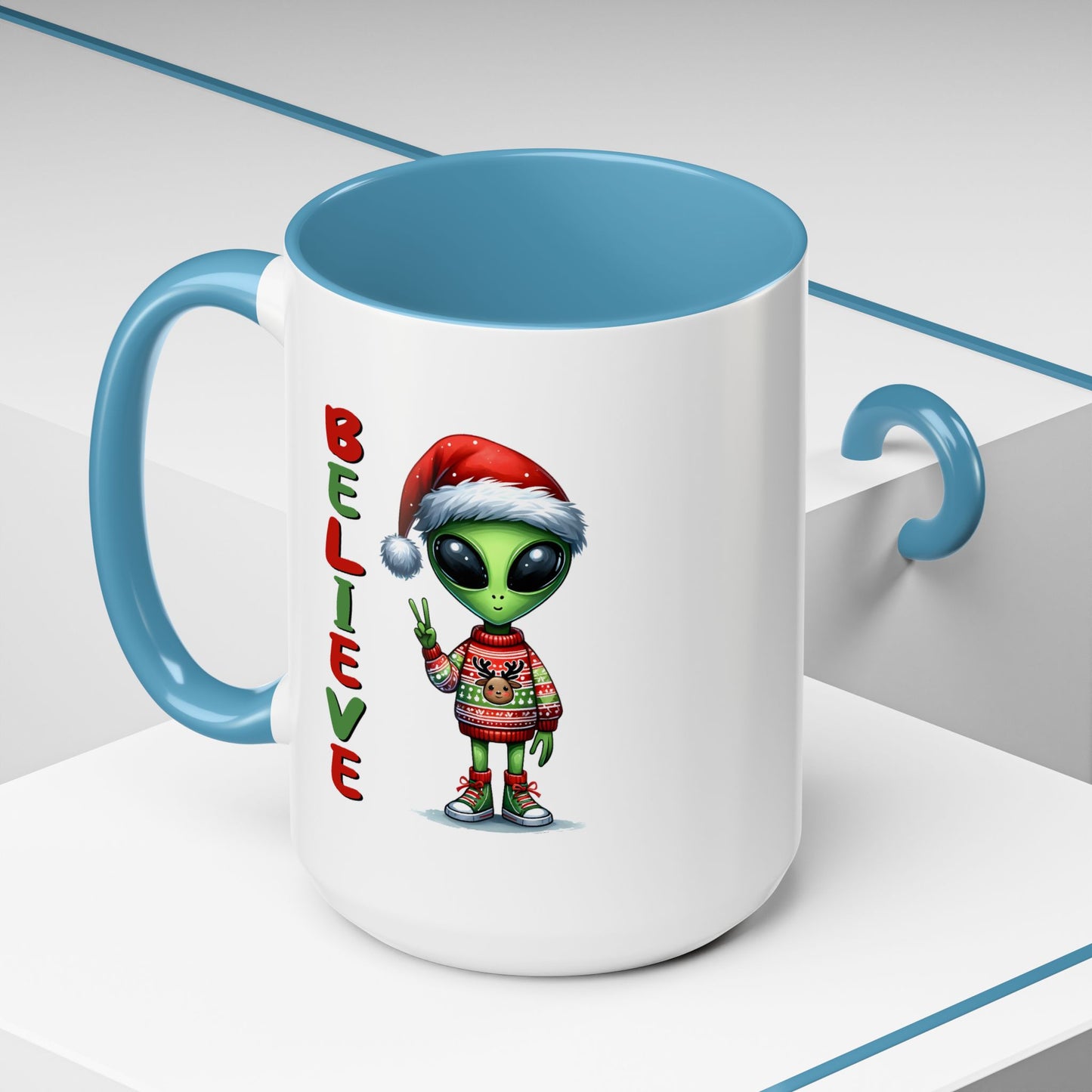 Alien Mug - Christmas Alien