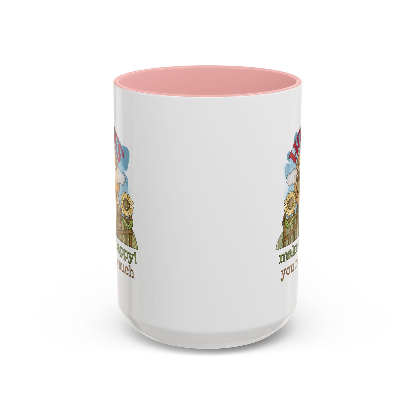 Humor Mug - Horses Make Me Happy