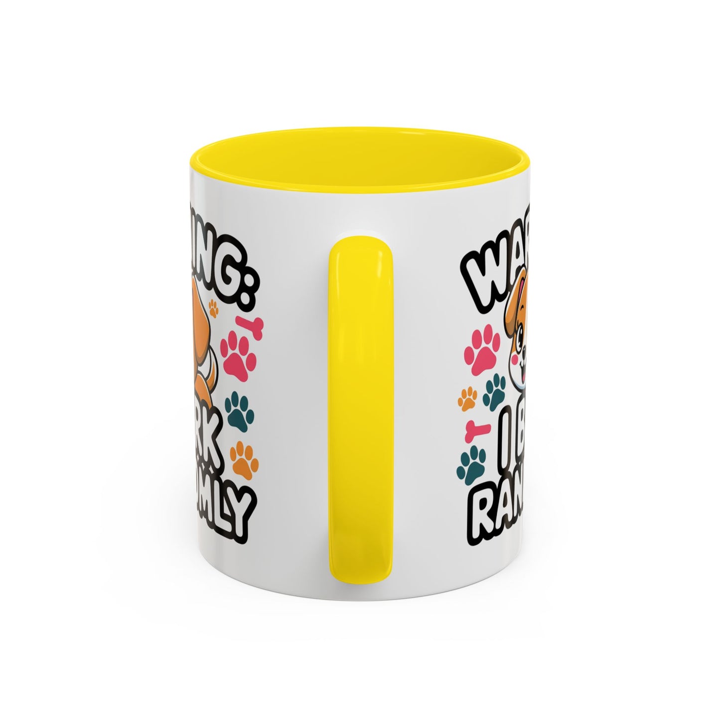 Animal Mug - Warning I Bark Randomly