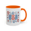 4th of July Mug - USA Preppy Floral