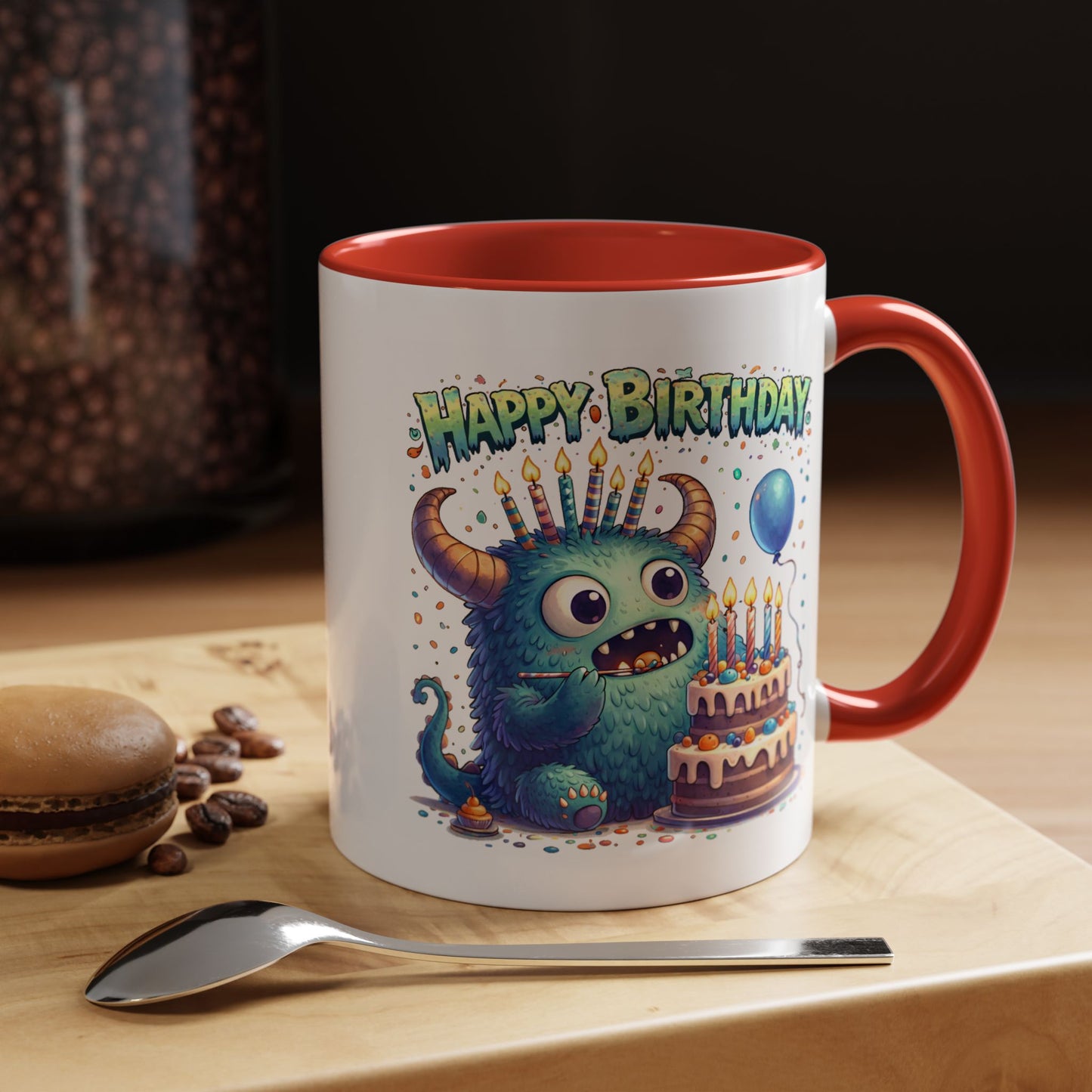 Birthday Mug - Monster Cake