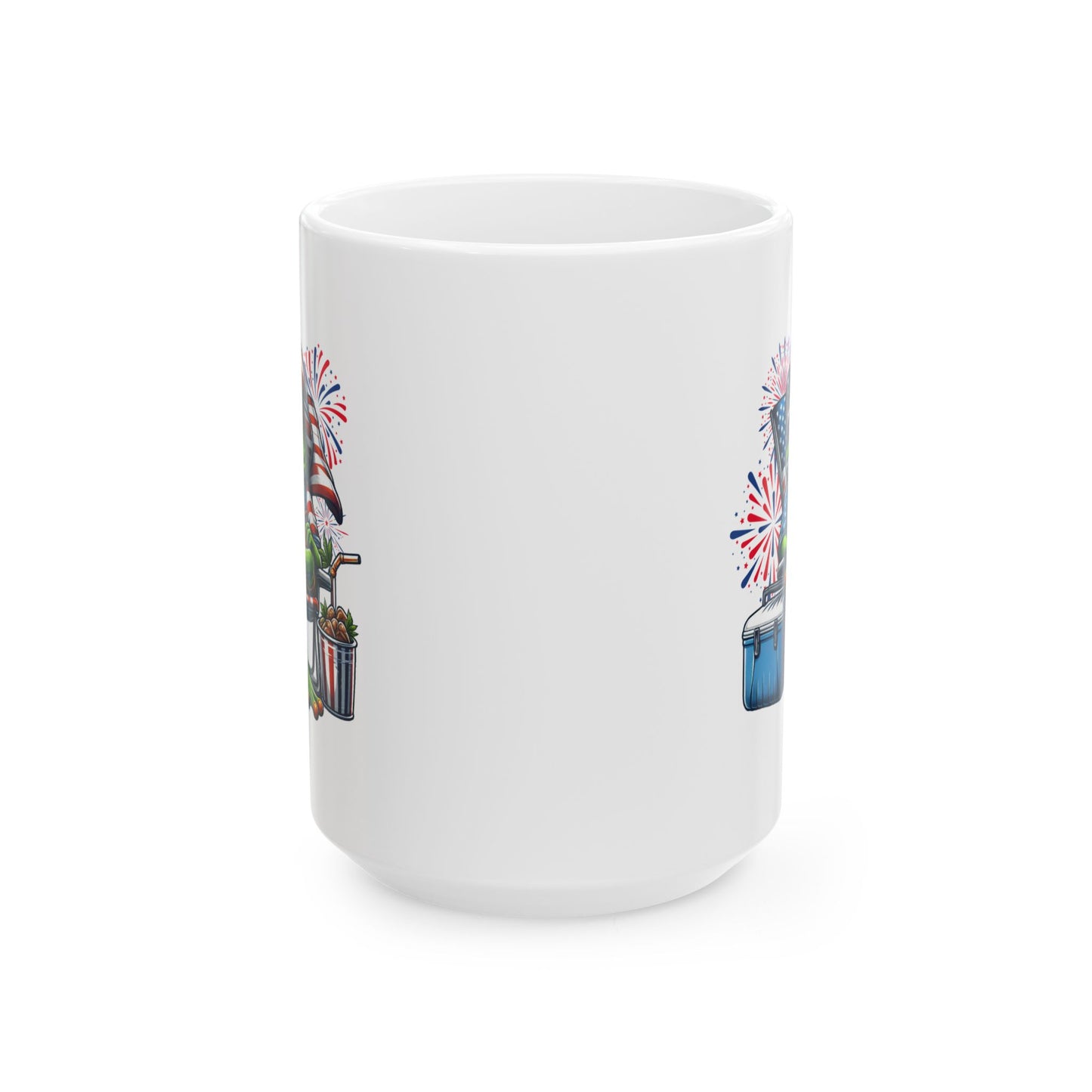 4th of July Mug - Cool Patriotic Frog