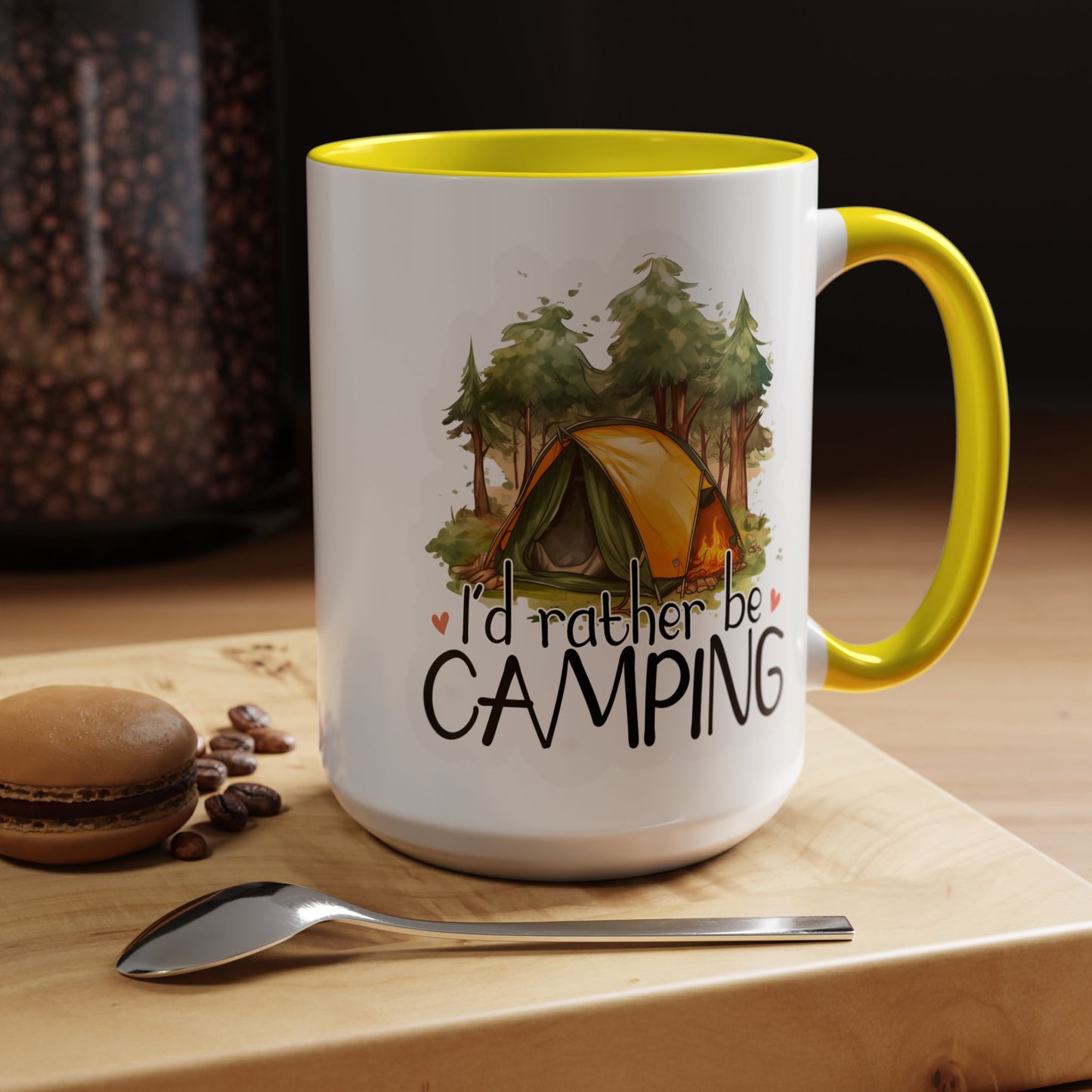 Adventure Mug - I'd Rather Be Camping Tent