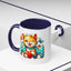 Mother's Day Mug - Mom Cat Red Heart