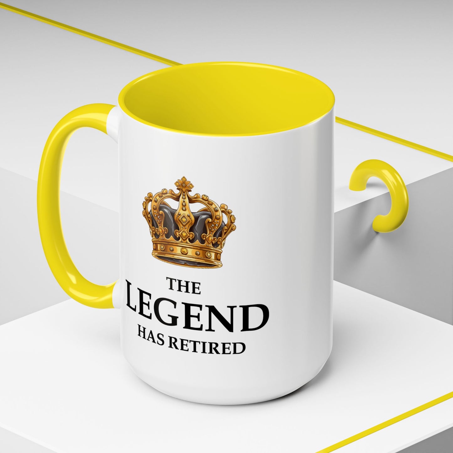 Office Mug - The Legend Has Retired