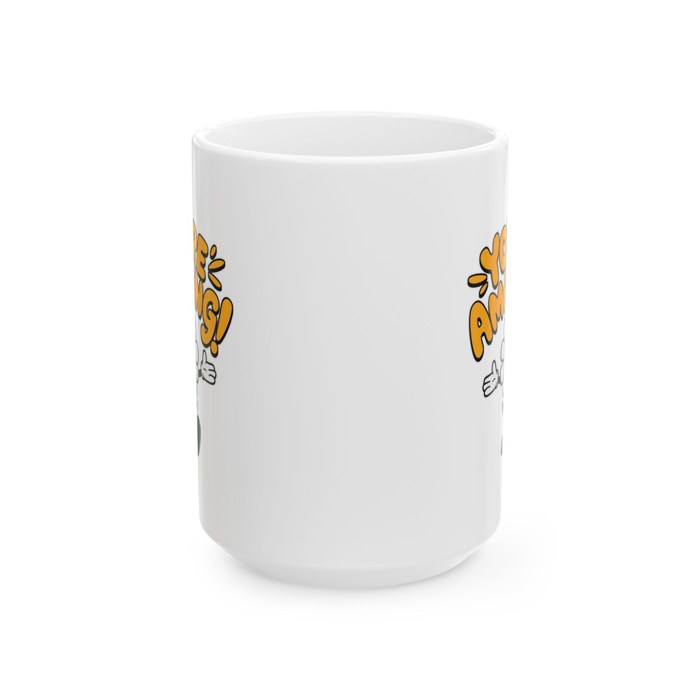 Motivation Mug - You're Amazing Retro Daisy