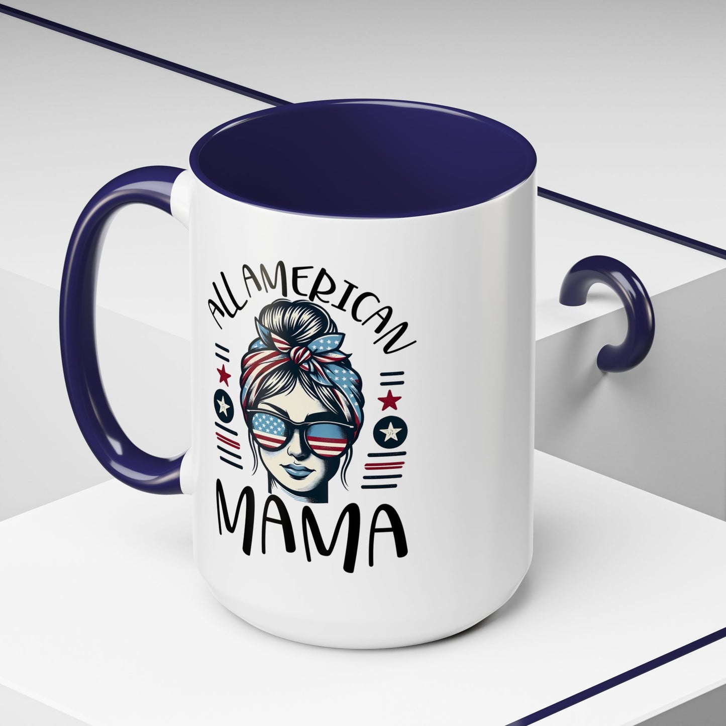 4th of July Mug - All American Mama