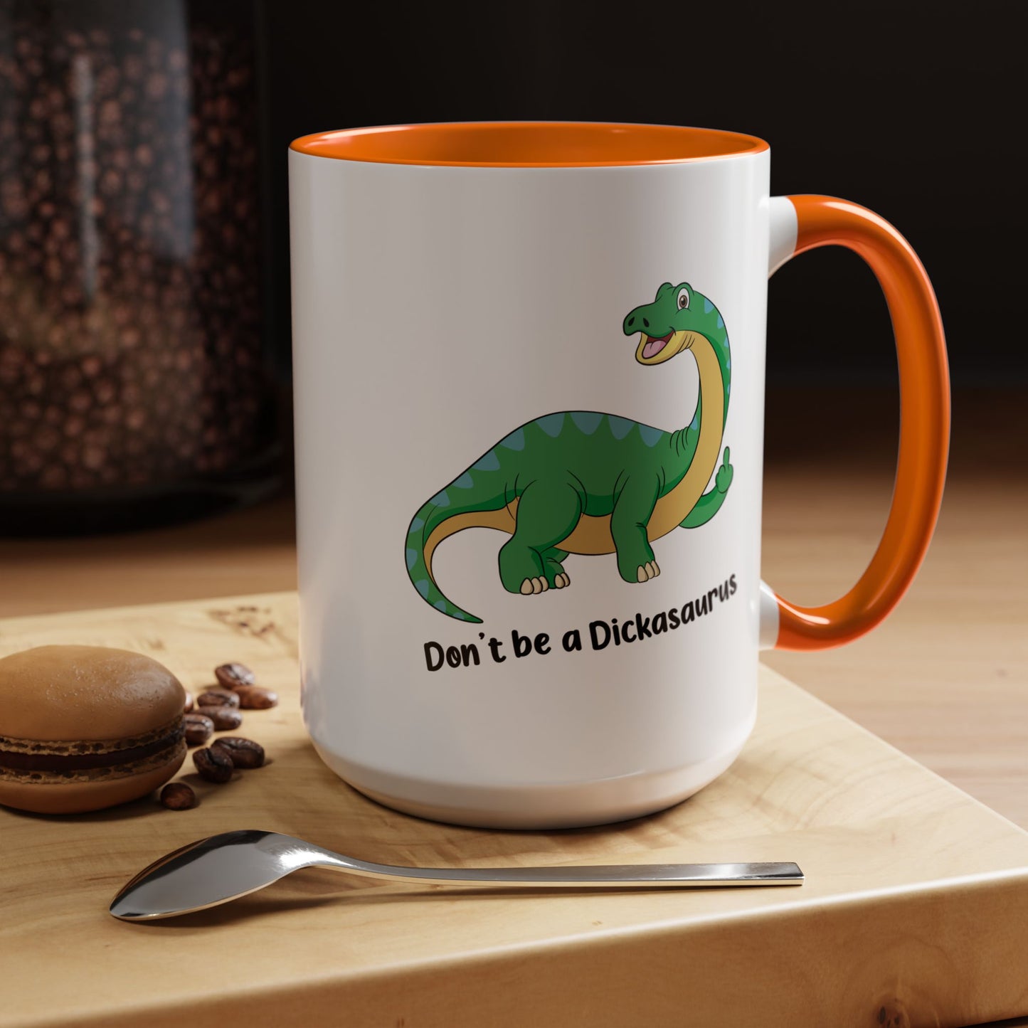 Adult Mug - Don't Be A Dickasaurus