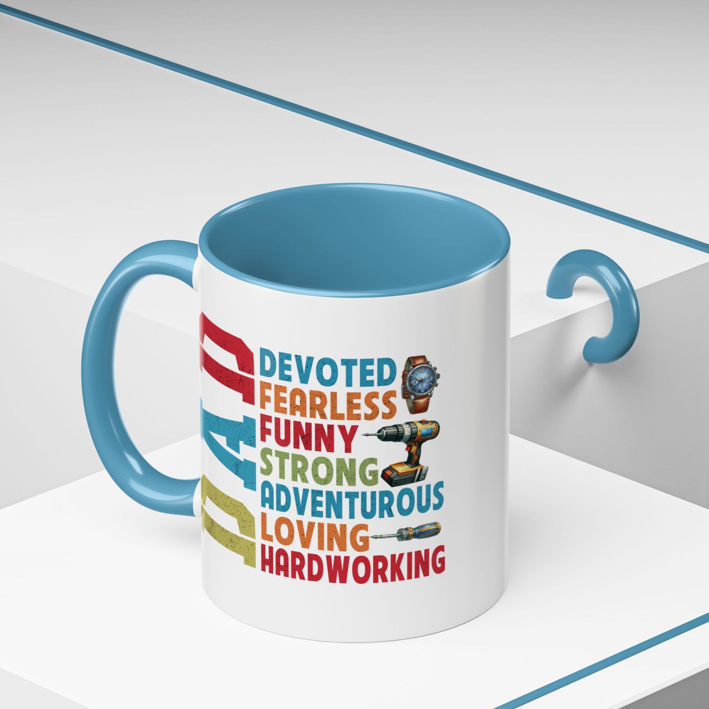 Father's Day Mug - Dad Devoted