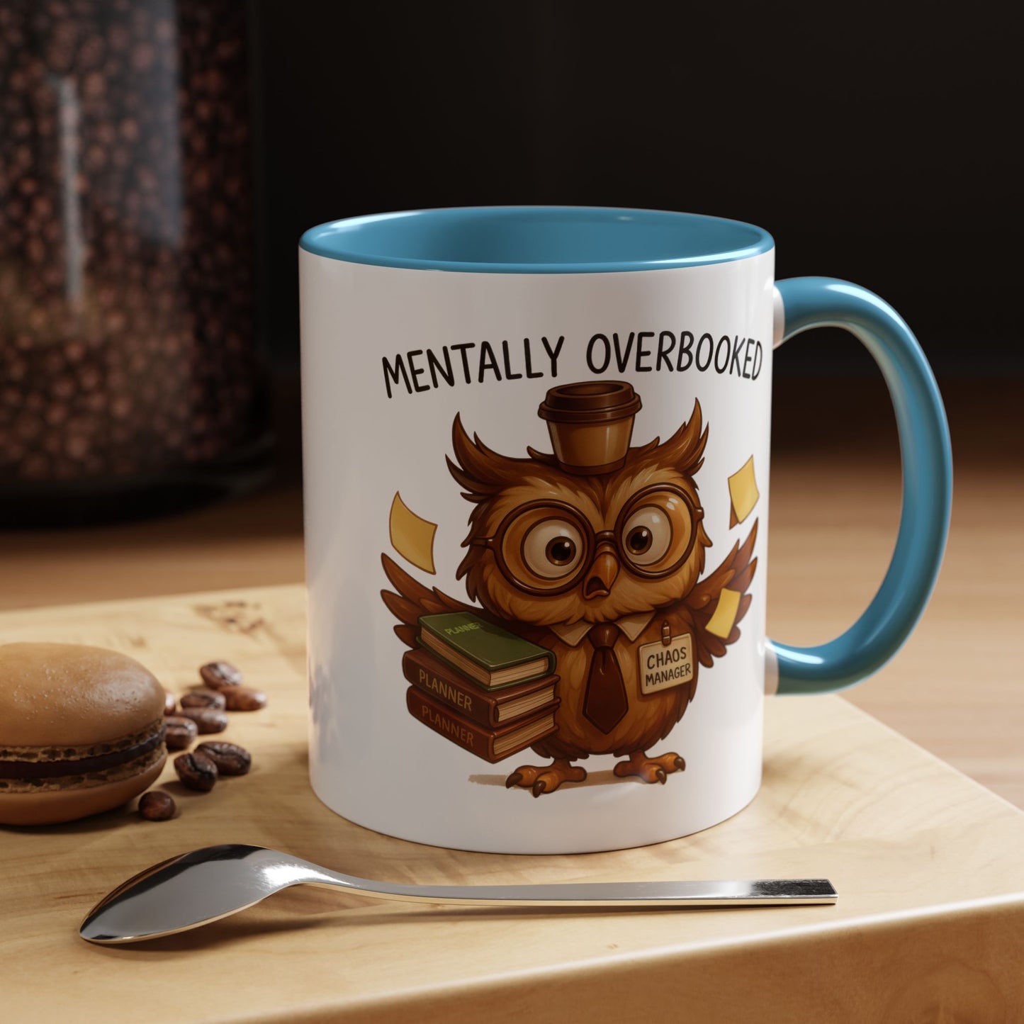 Office Mug - Mentally Overbooked