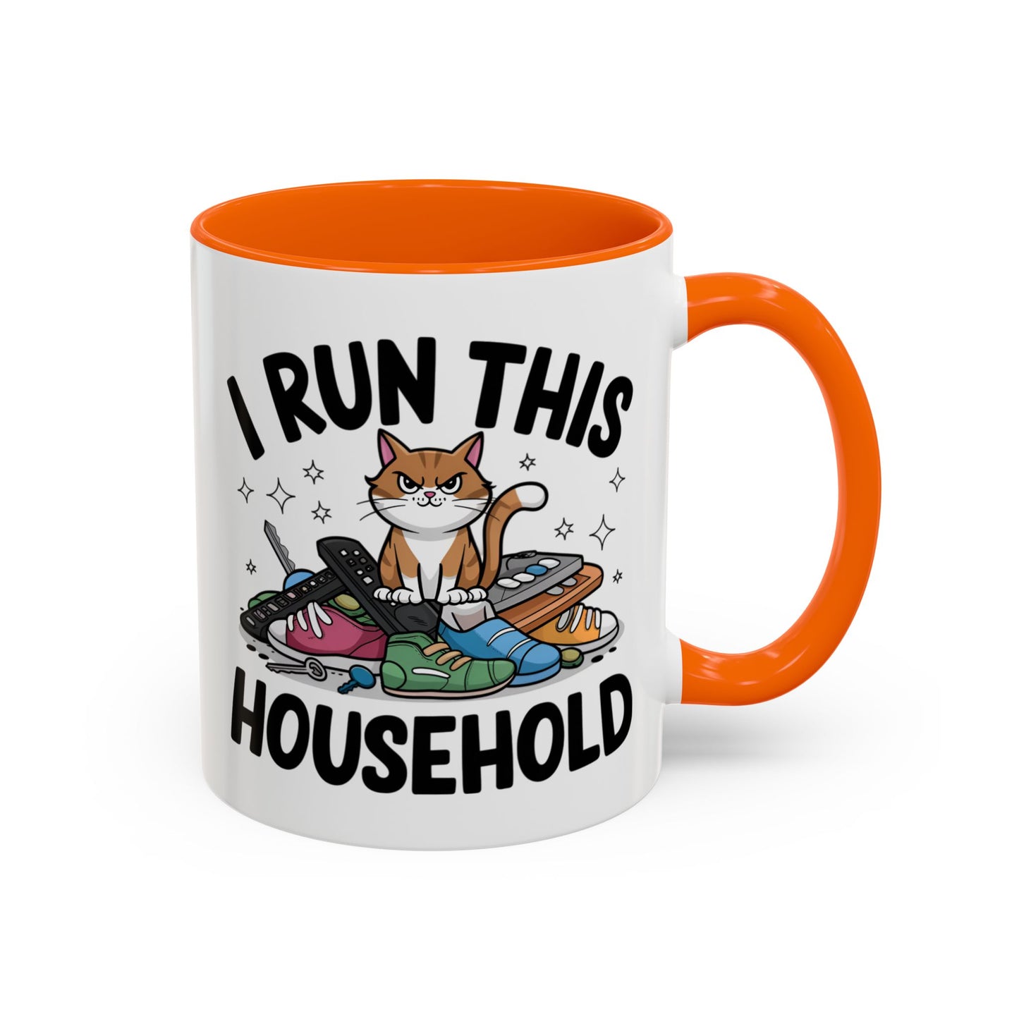 Animal Mug - I Run This Household