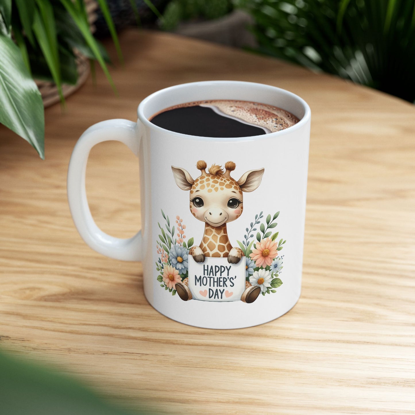 Mother's Day Mug - Mother's Day Giraffe
