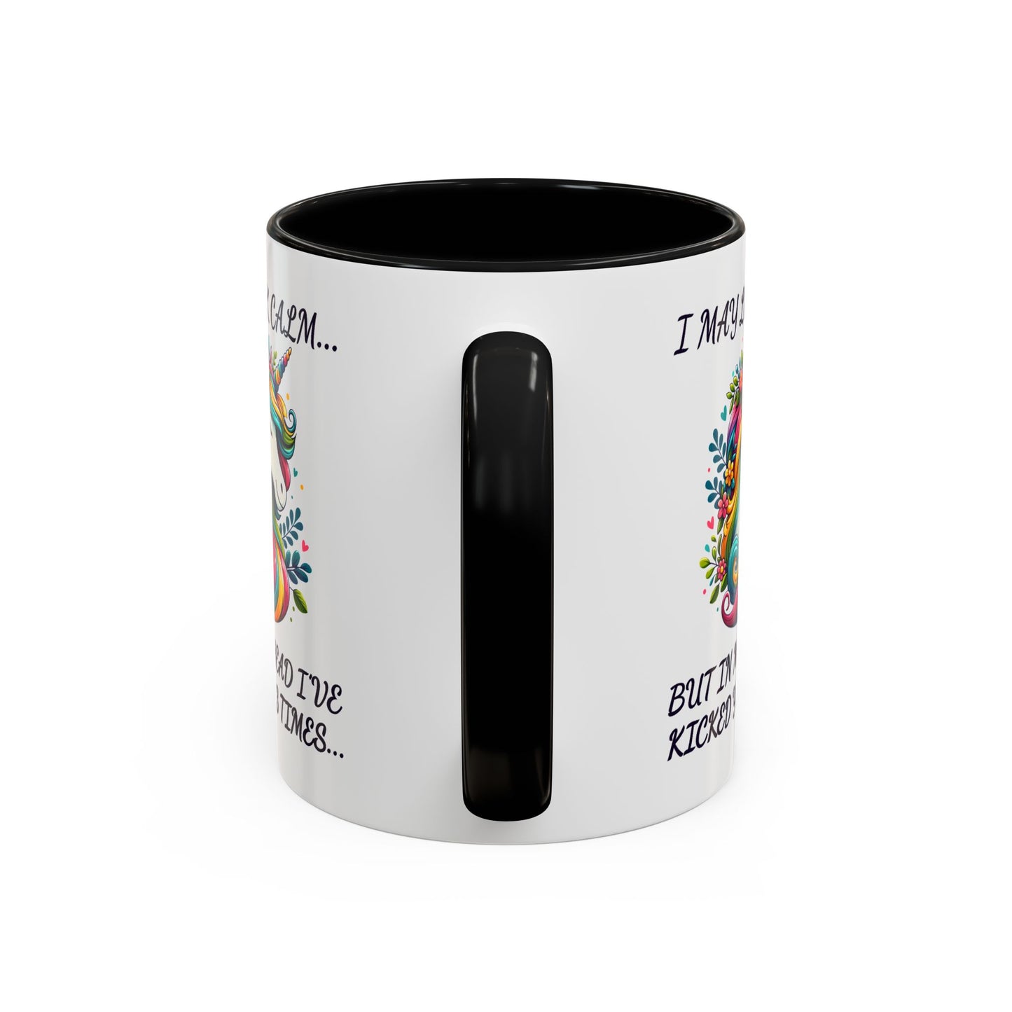 Adult Mug - I may Look Calm Unicorn