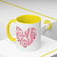 Valentine's Day Mug - Love You Heart Lettering