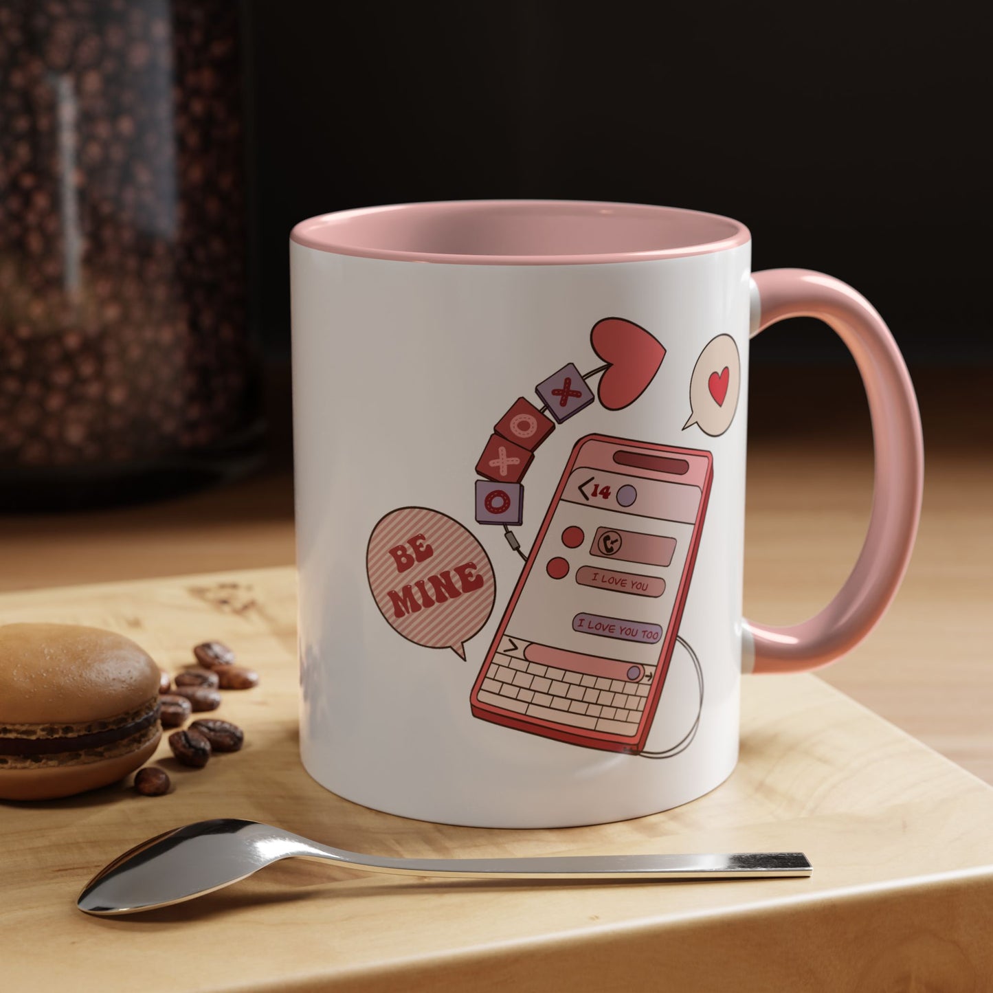Valentine's Day Mug - Be Mine I Love You