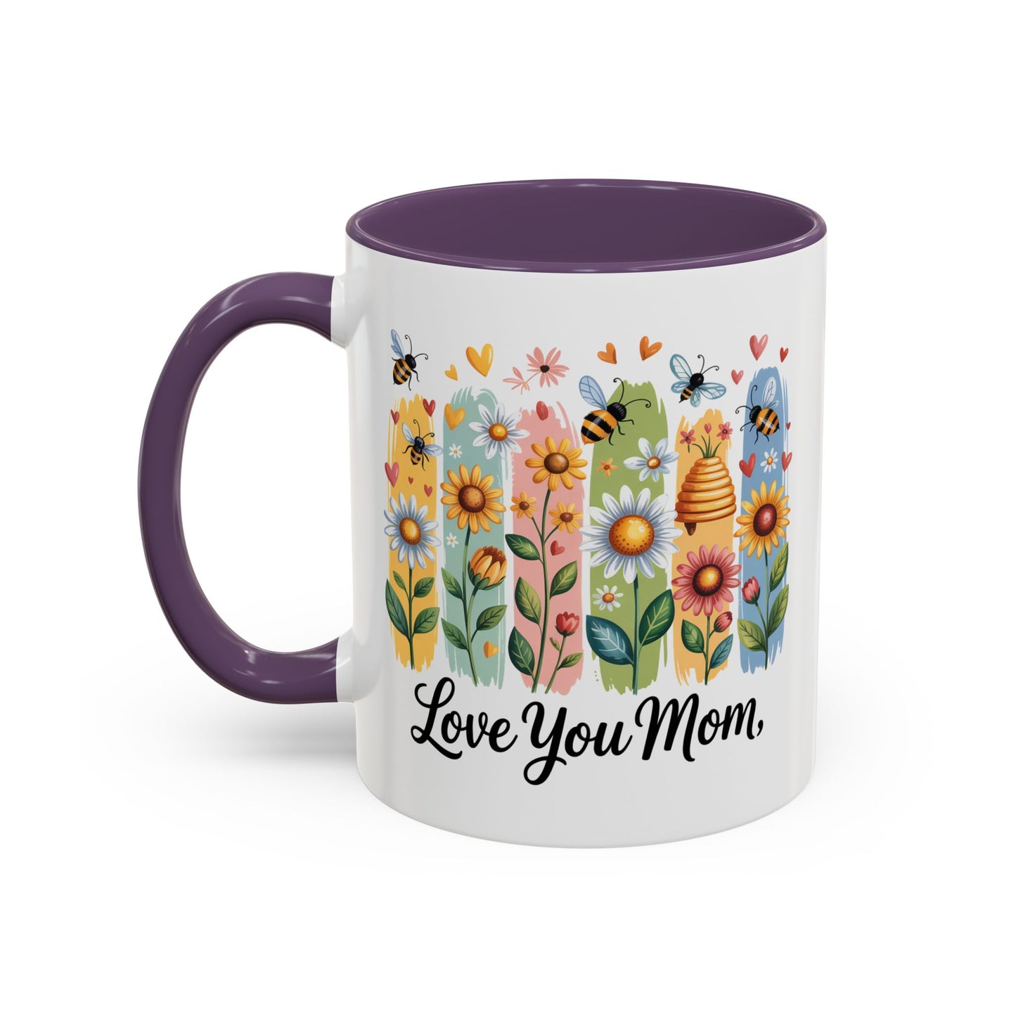 Mother's Day Mug - Love You Mom Beehive