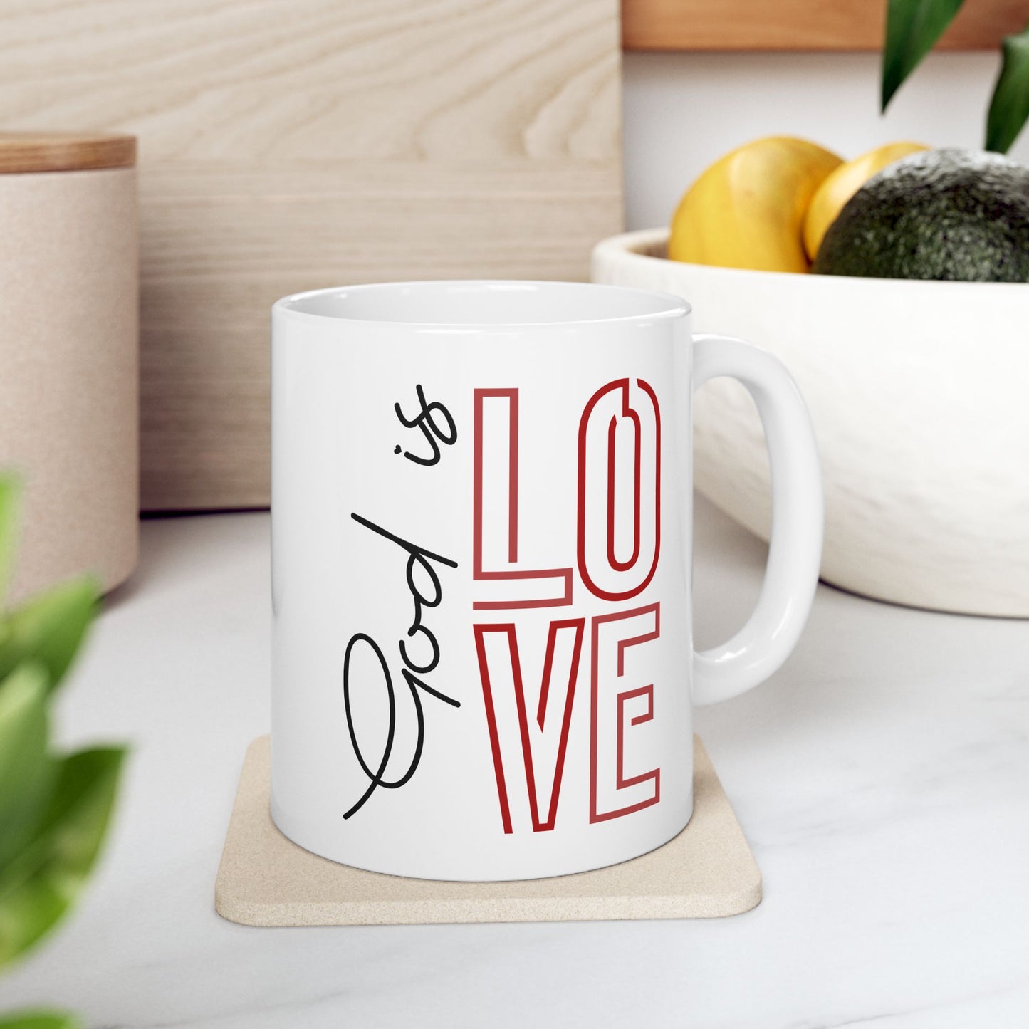 Religious Mug - God Is Love