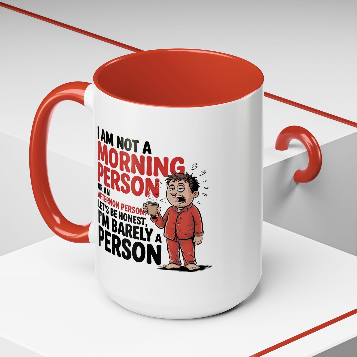 Adult Mug - I'm Not a Morning Person