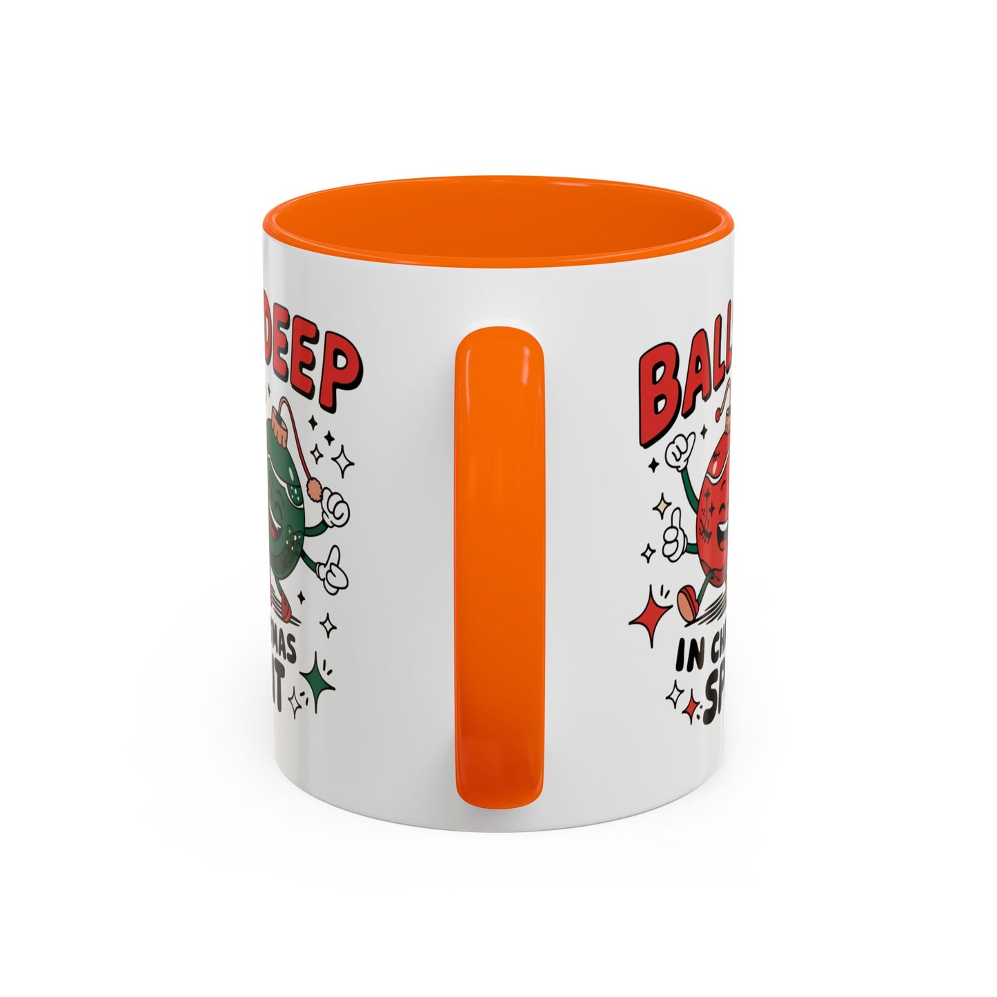 Adult Mug - Balls Deep in Christmas Spirit
