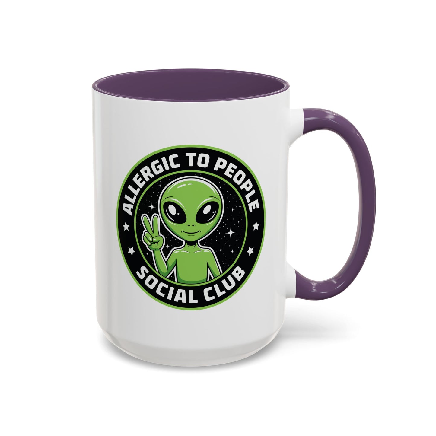 Alien Mug - Allergic To People