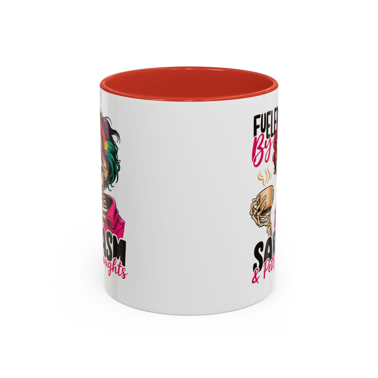 Humor Mug - Fueled by Sarcasm & Petty Thoughts