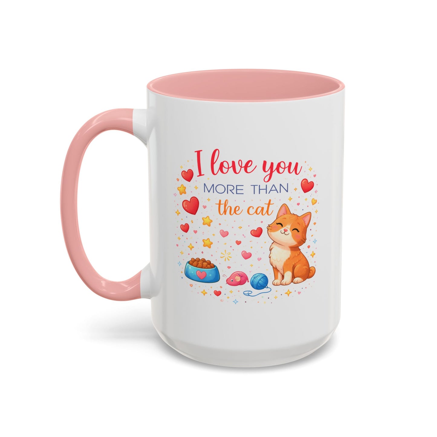 Anniversary Mug - I Love You More Than The Cat