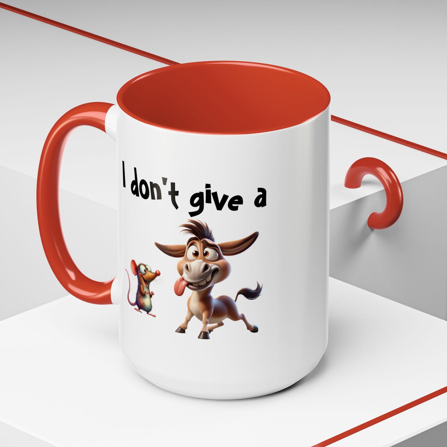 Humor Mug - I Don't Give a Rats Ass