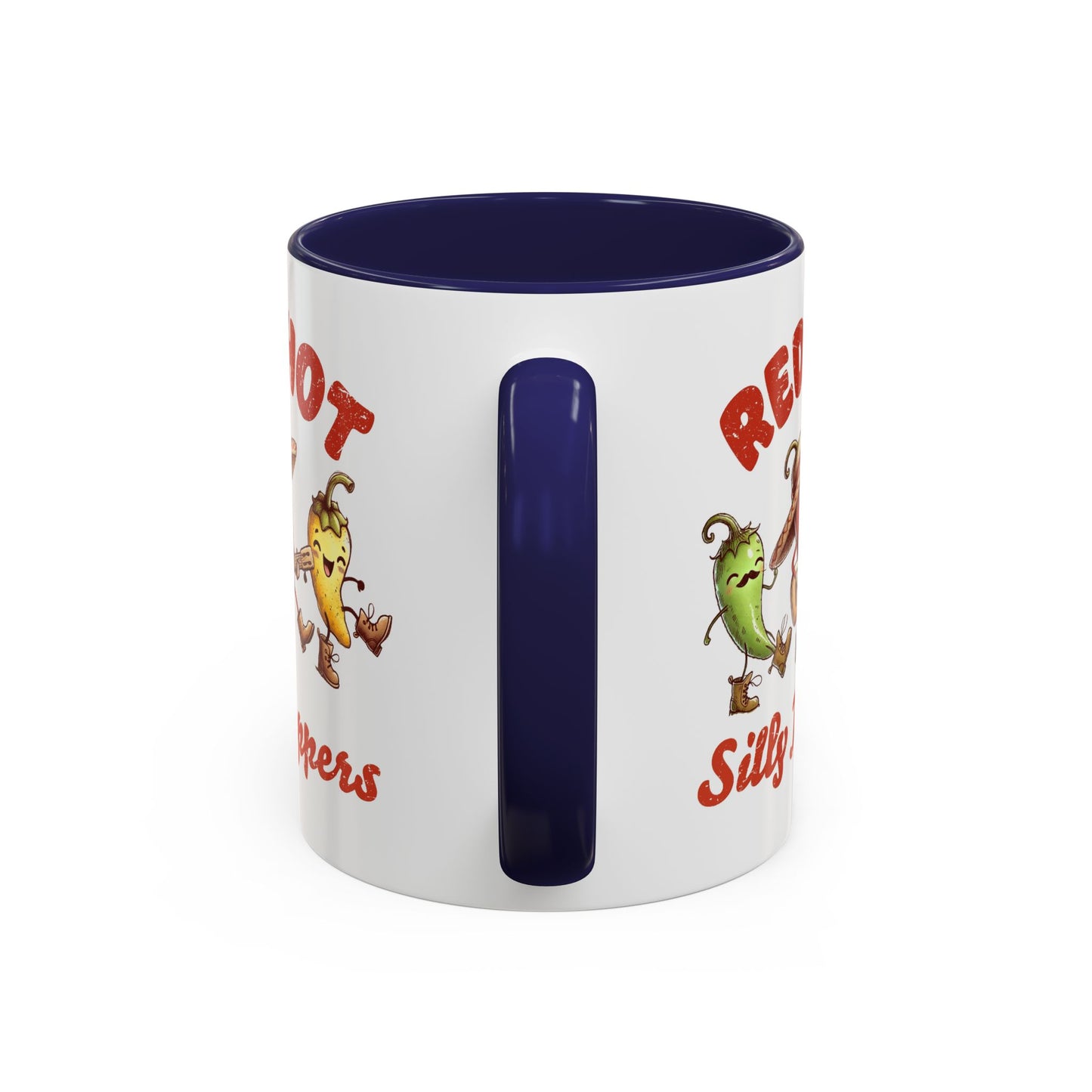 Humor Mug - Red Hot Silly Peppers