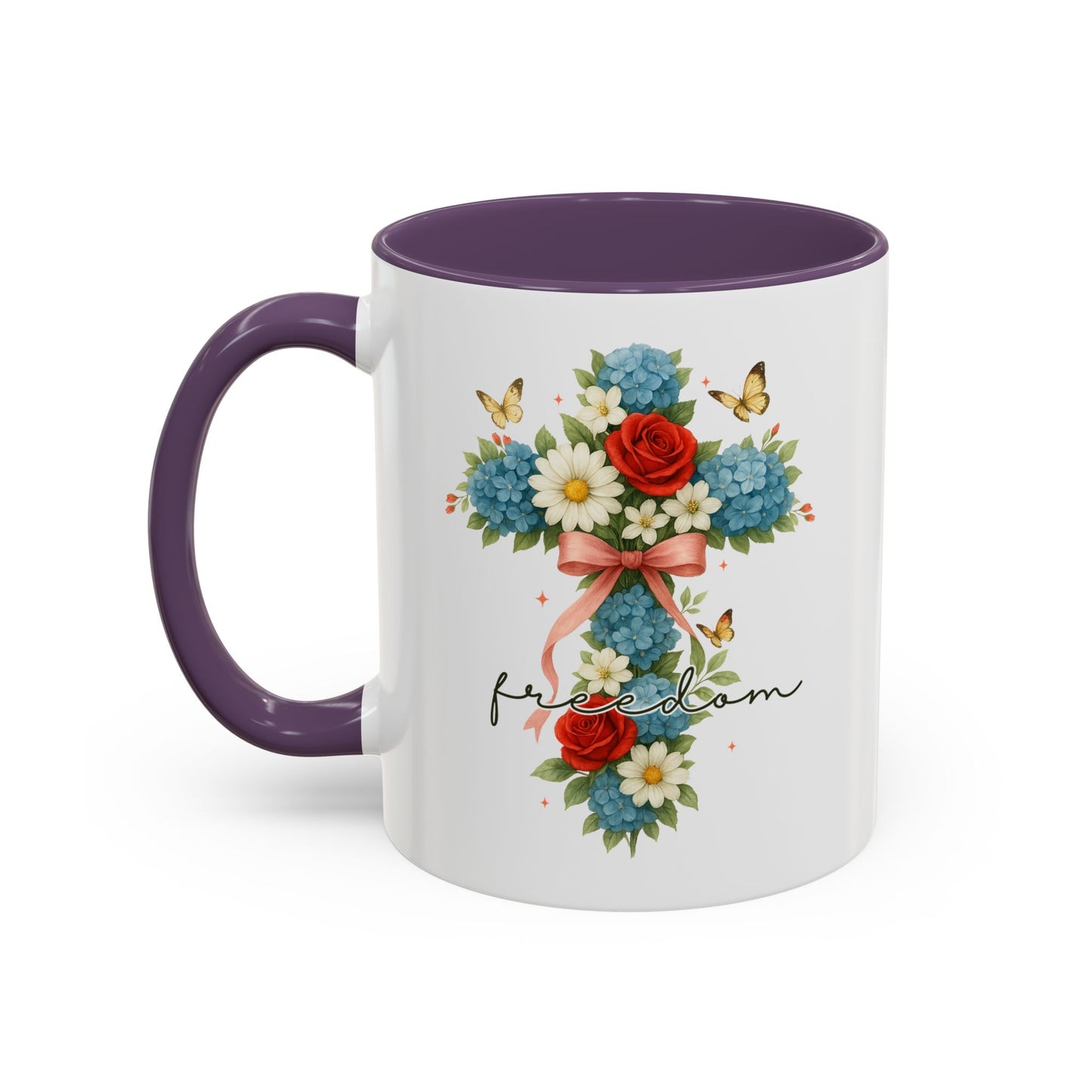 4th of July Mug - Freedom Cross