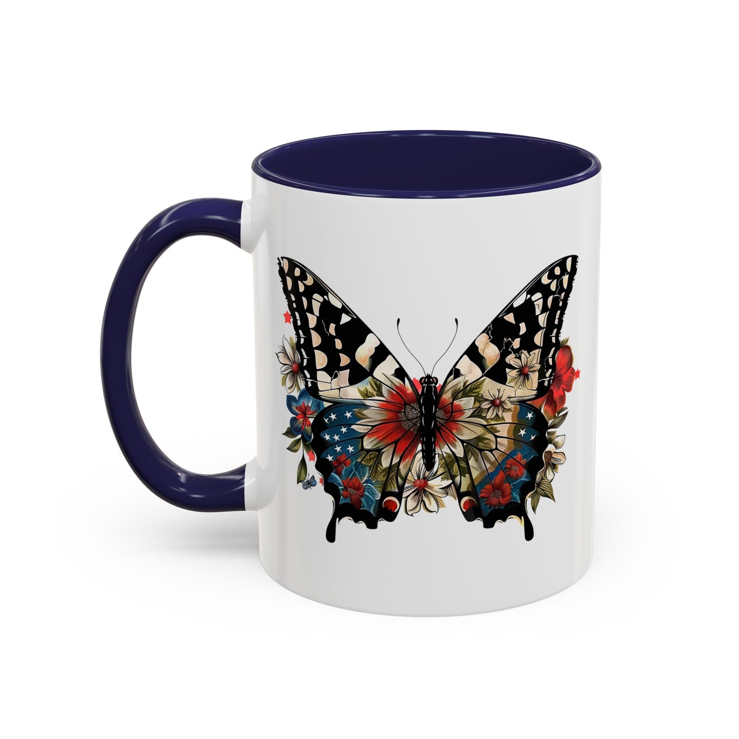 4th of July - Butterfly Flag 4