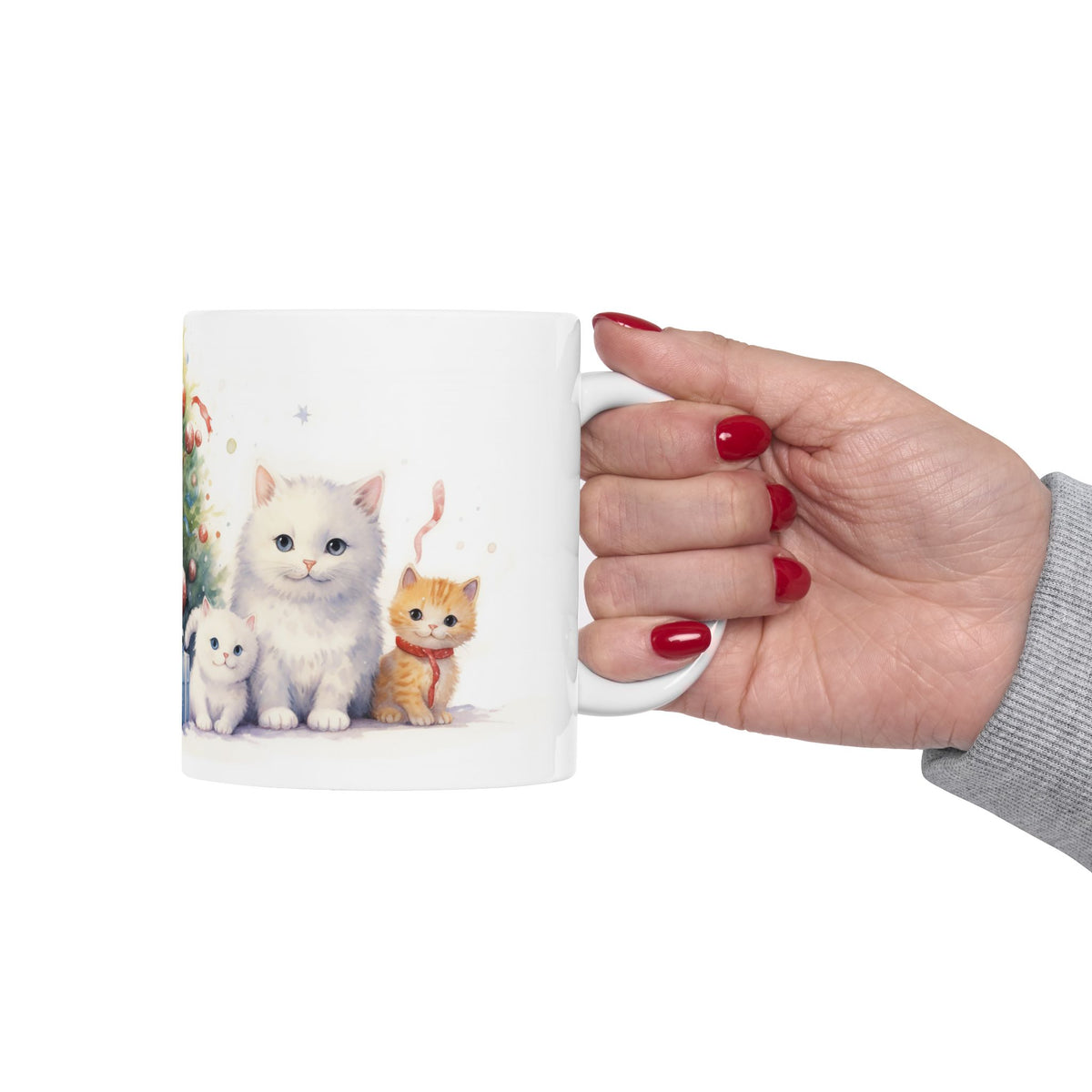 Chirstmas Mug - Christmas Kittens